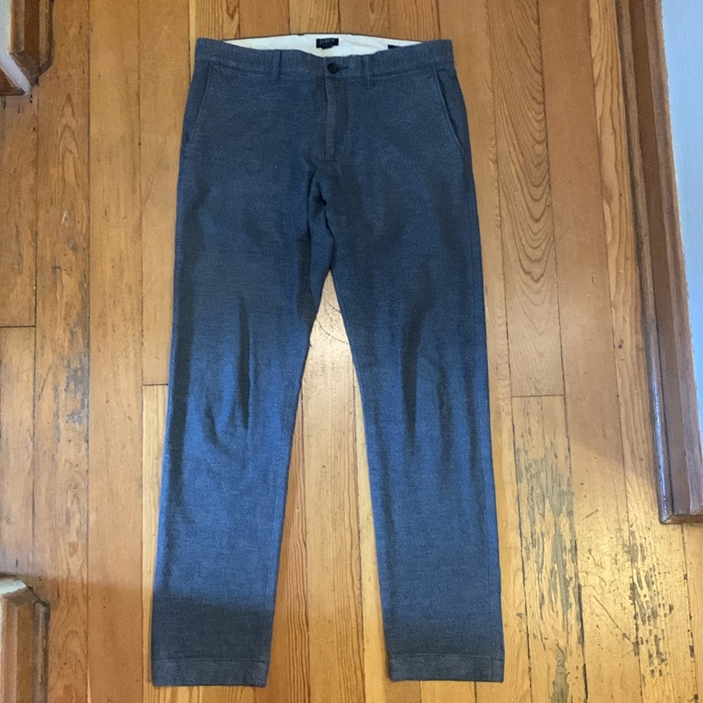 J. Crew men’s 32x32 slim fit flex dark grey/heather pants